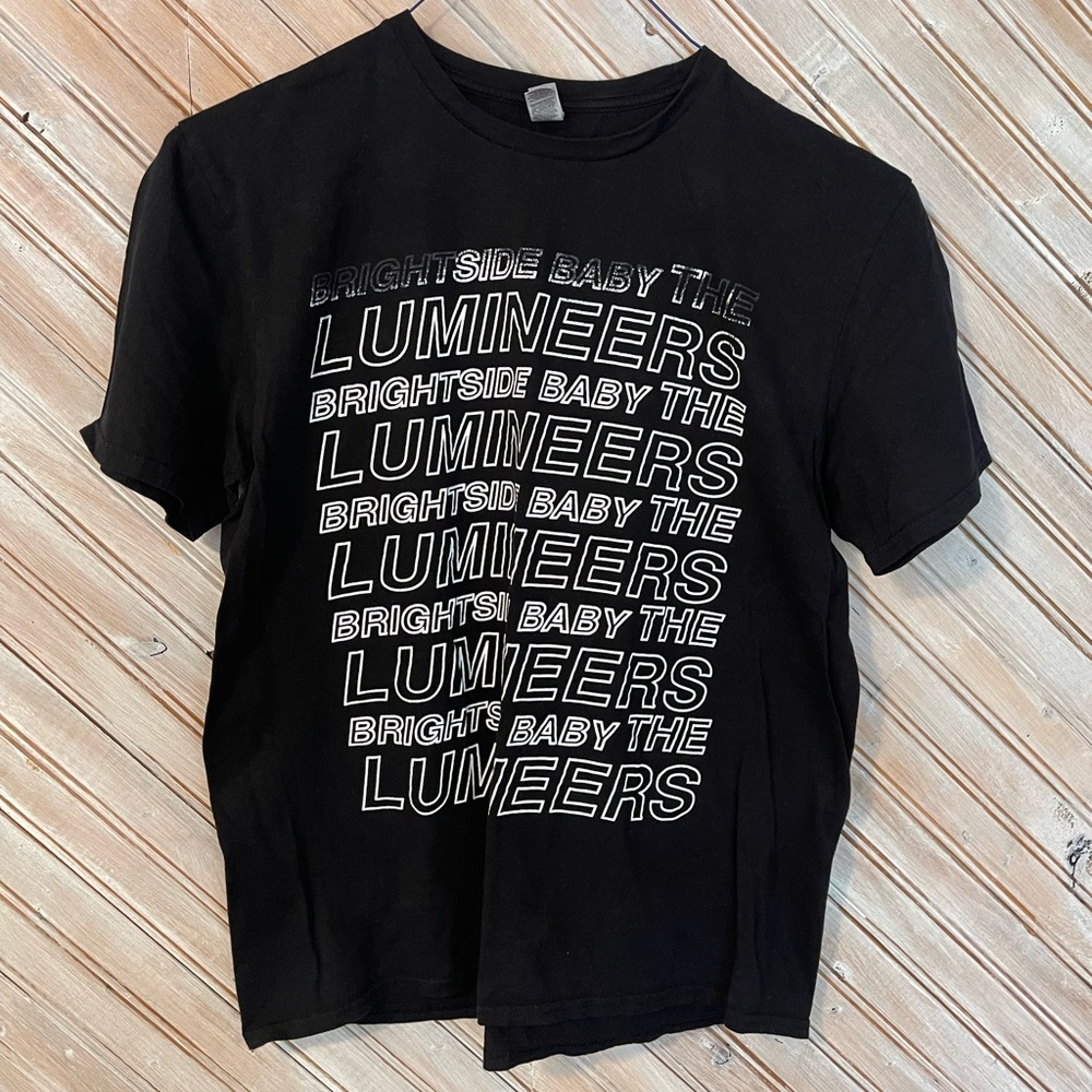 The Lumineers The Brightside BabyBlack Softstyle Band T-Shirt World Tour